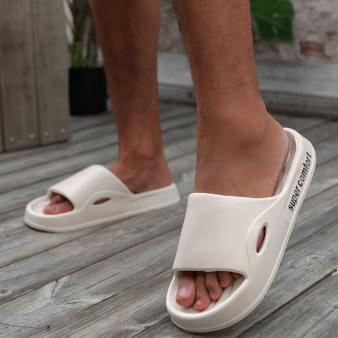 Heren Sloffen | Super Comfortabel Slip-On | Dikke Antislip Zool | EVA Materiaal