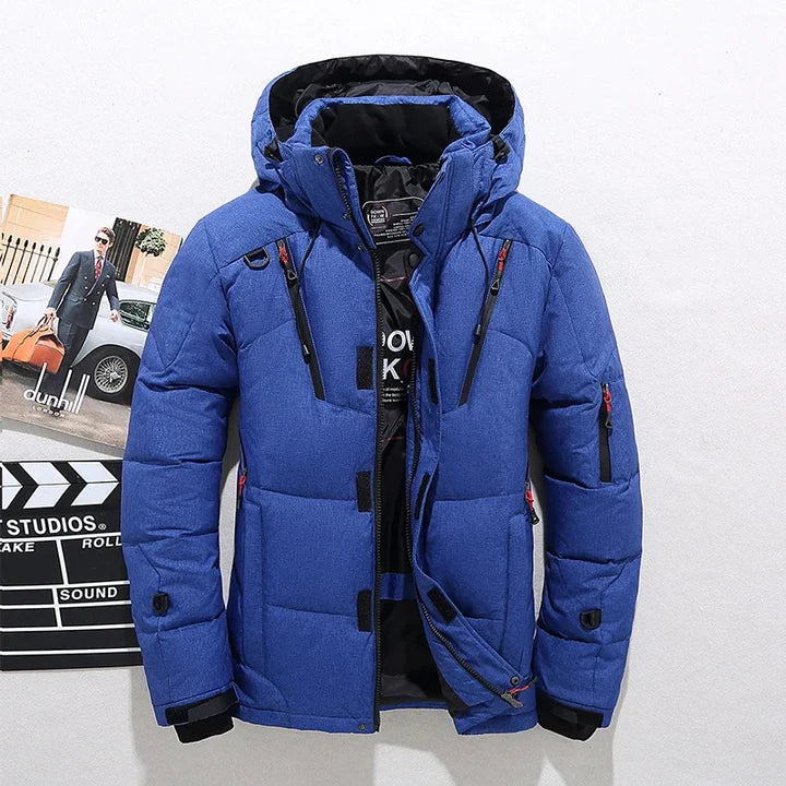 Winterjas Heren | Warme Ski Jas met Capuchon