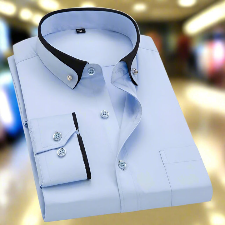Overhemd Heren | Slim Fit | Klassiek & Formeel | Zakelijk Shirt