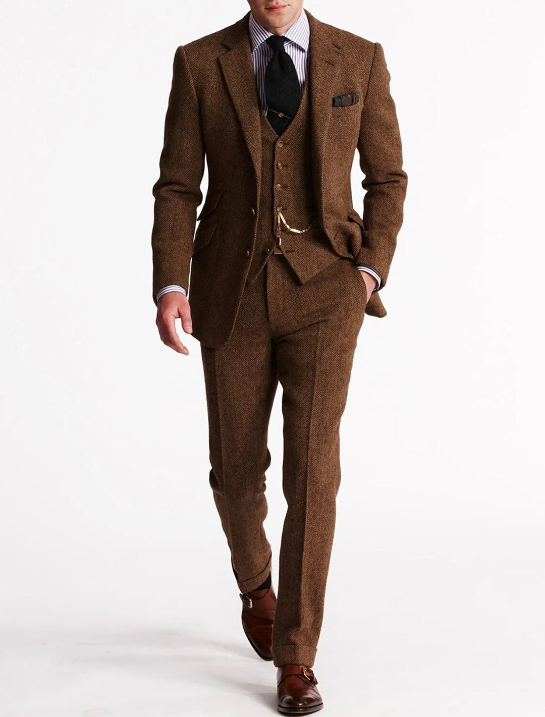 YOUTHUP Heren 3-delig pak formele zakelijke slim fit pakken 1 YOUTHUP Heren 3-delig pak formele zakelijke slim fit pakken 1