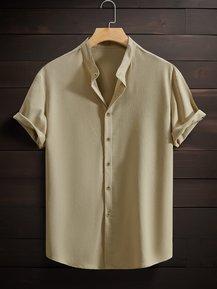 Heren Shirt | Straight | Knoopsluiting | Zomer