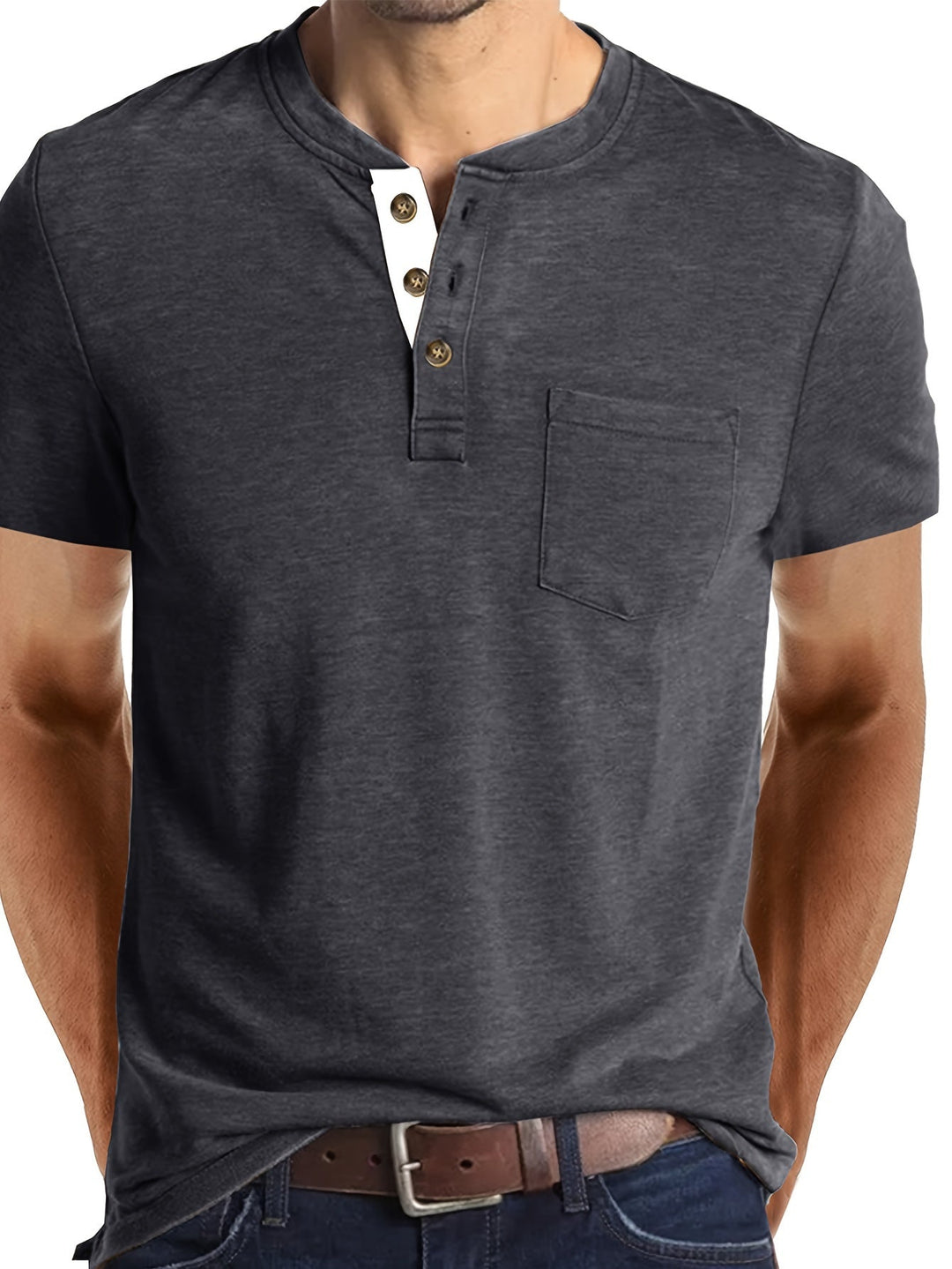 Heren T-Shirt | Straight | Korte Mouw | Zomer