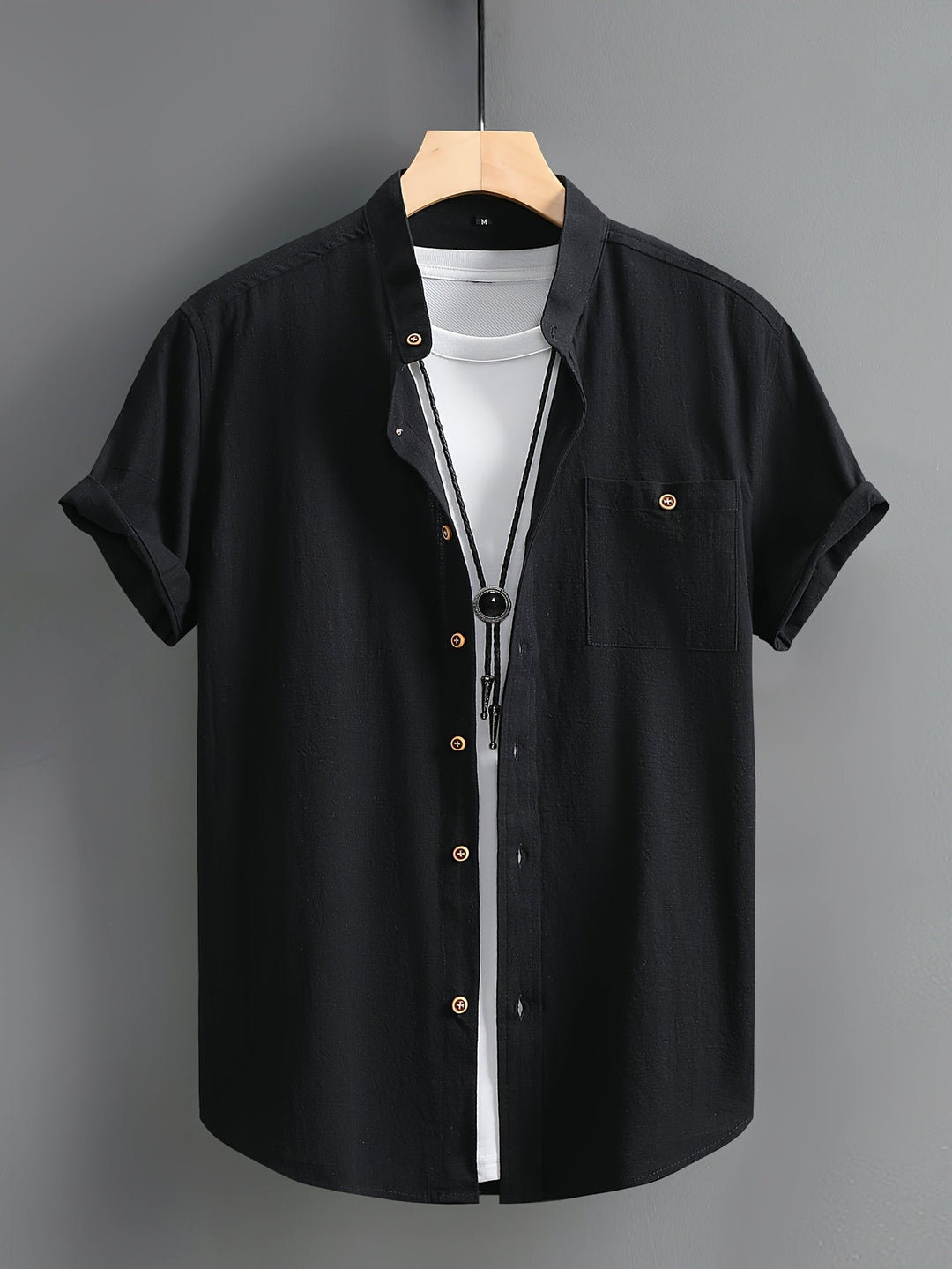 Heren Shirt | Straight | Korte Mouw | Zomer