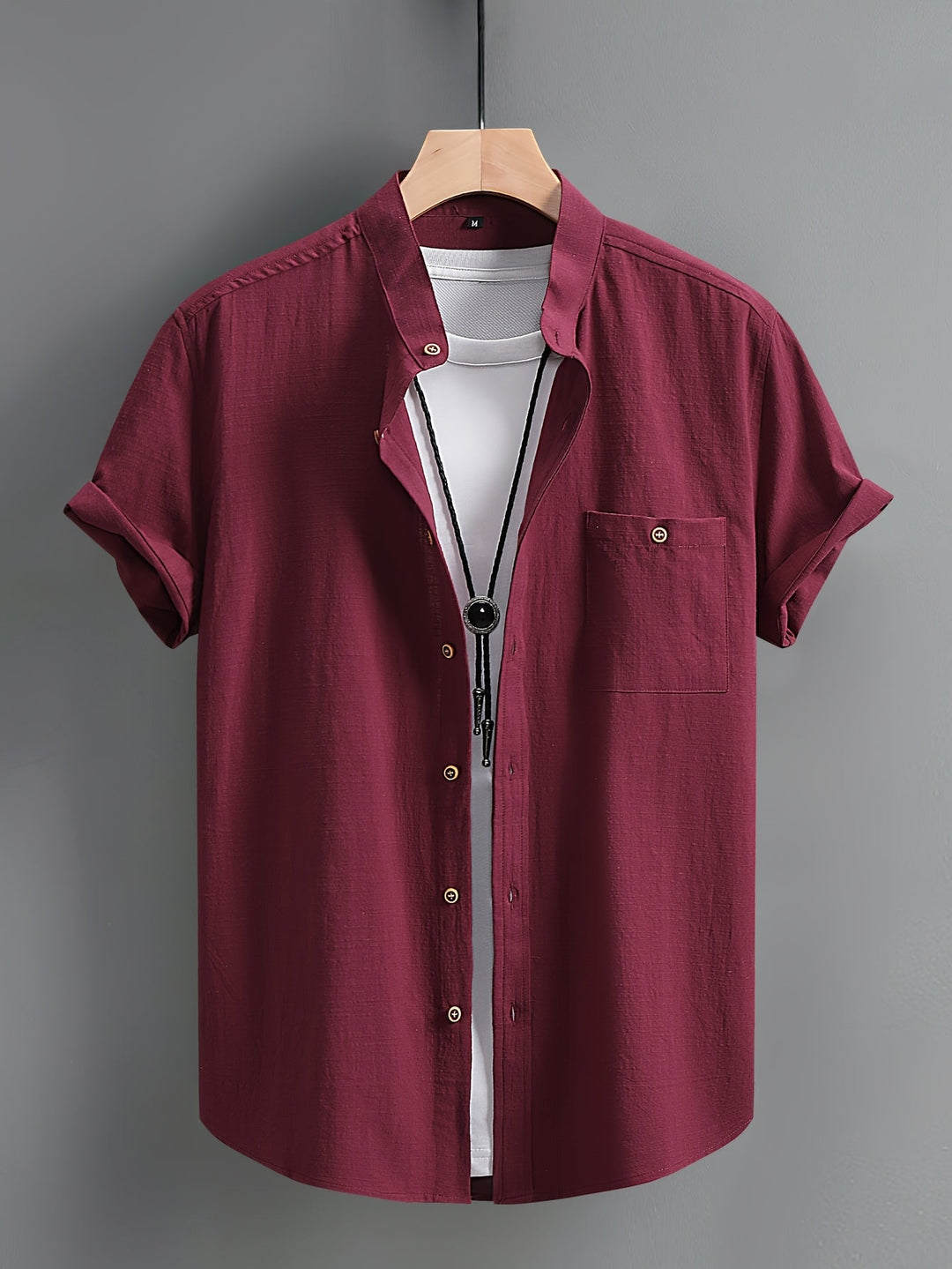 Heren Shirt | Straight | Korte Mouw | Zomer