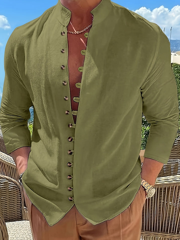 Heren Shirt | Elegant | Lange Mouw | Zomer