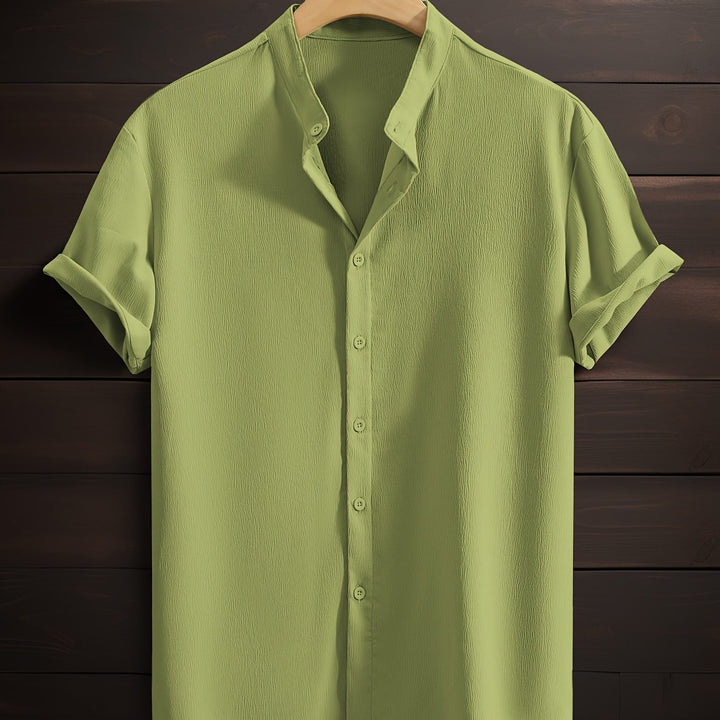 Heren Shirt | Straight | Knoopsluiting | Zomer
