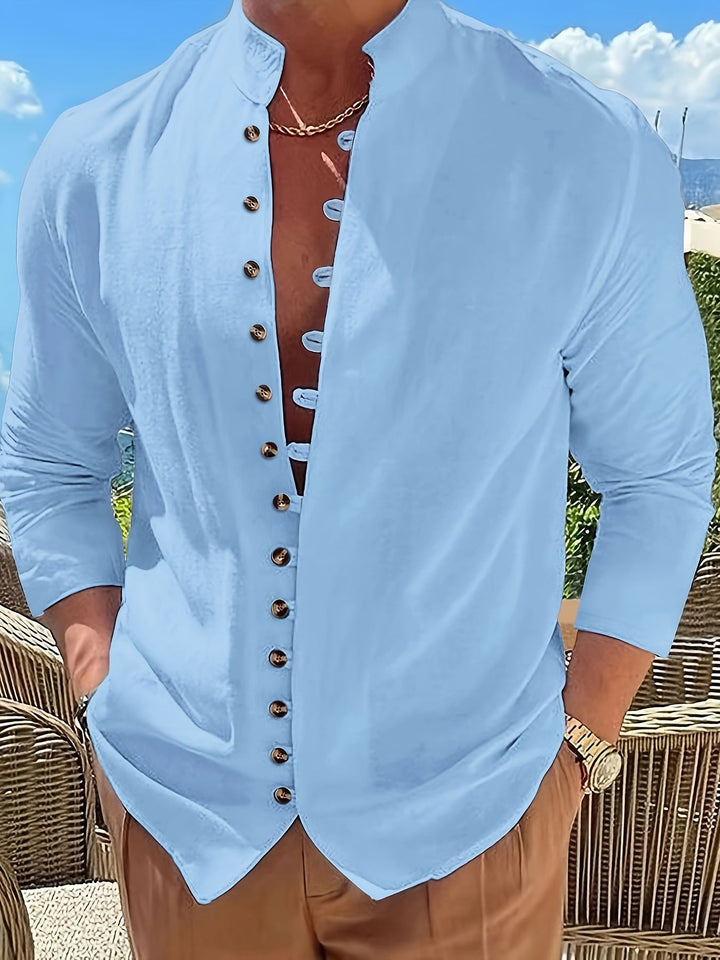 Heren Shirt | Elegant | Lange Mouw | Zomer