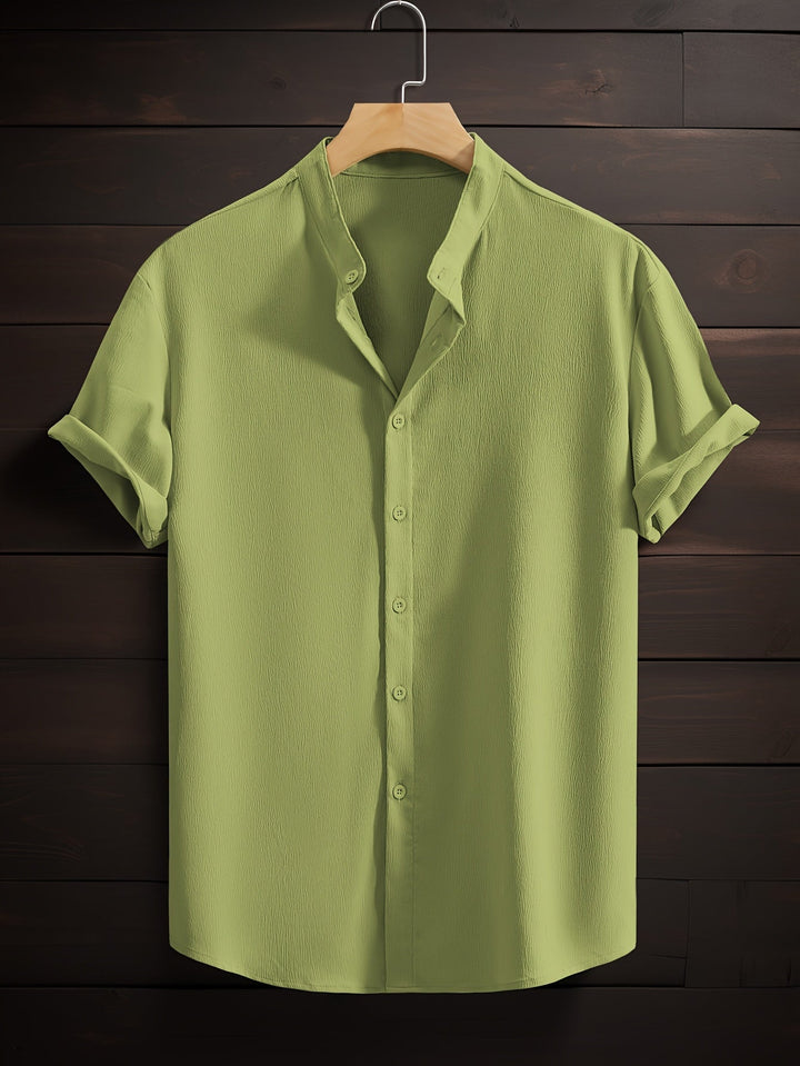 Heren Shirt | Straight | Knoopsluiting | Zomer