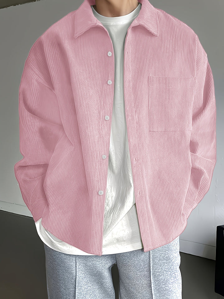 Heren Shirt | Oversized | Lange Mouw | Zomer
