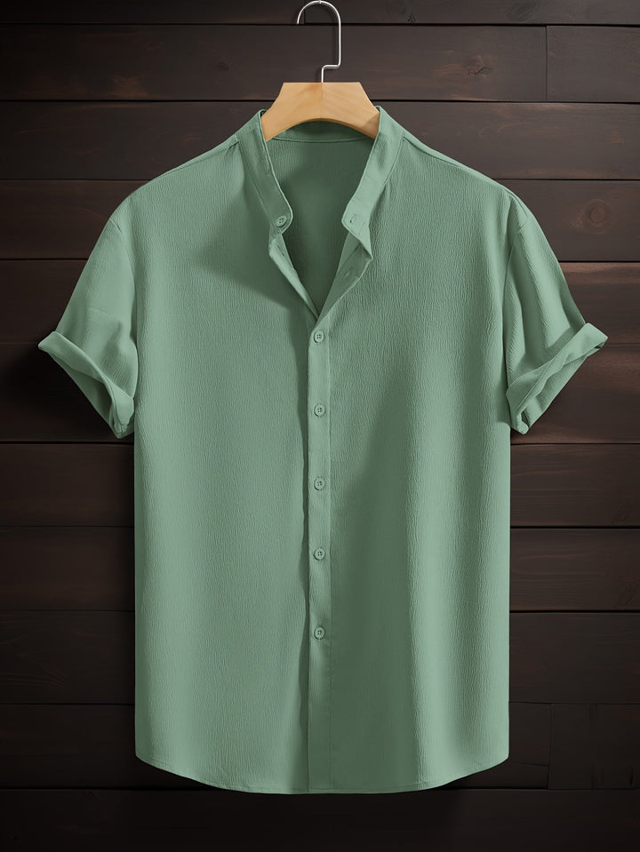 Heren Shirt | Straight | Knoopsluiting | Zomer
