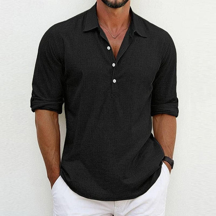 Polo Heren | Poloshirt | Lange Mouwen | Casual