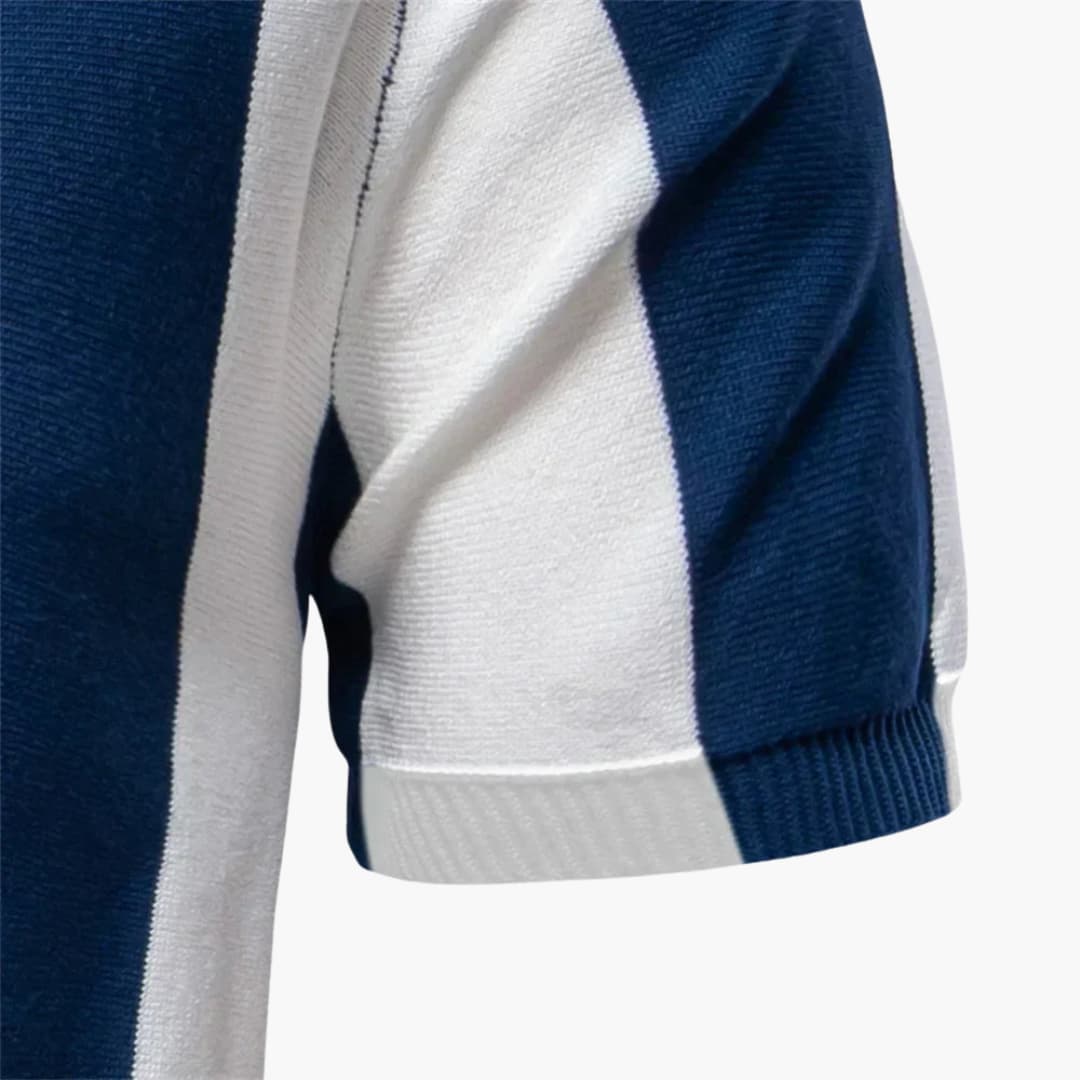 Heren Polo | Retro | Ritssluiting | Zomer