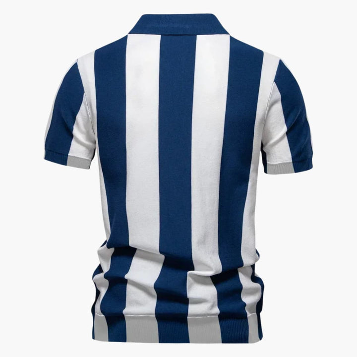 Heren Polo | Retro | Ritssluiting | Zomer