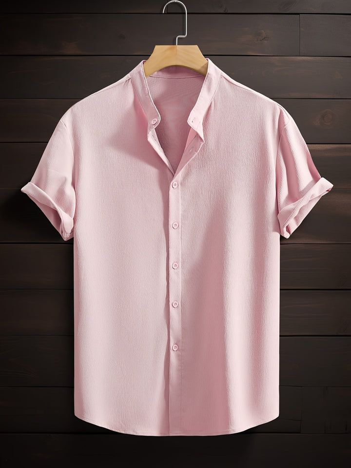Heren Shirt | Straight | Knoopsluiting | Zomer