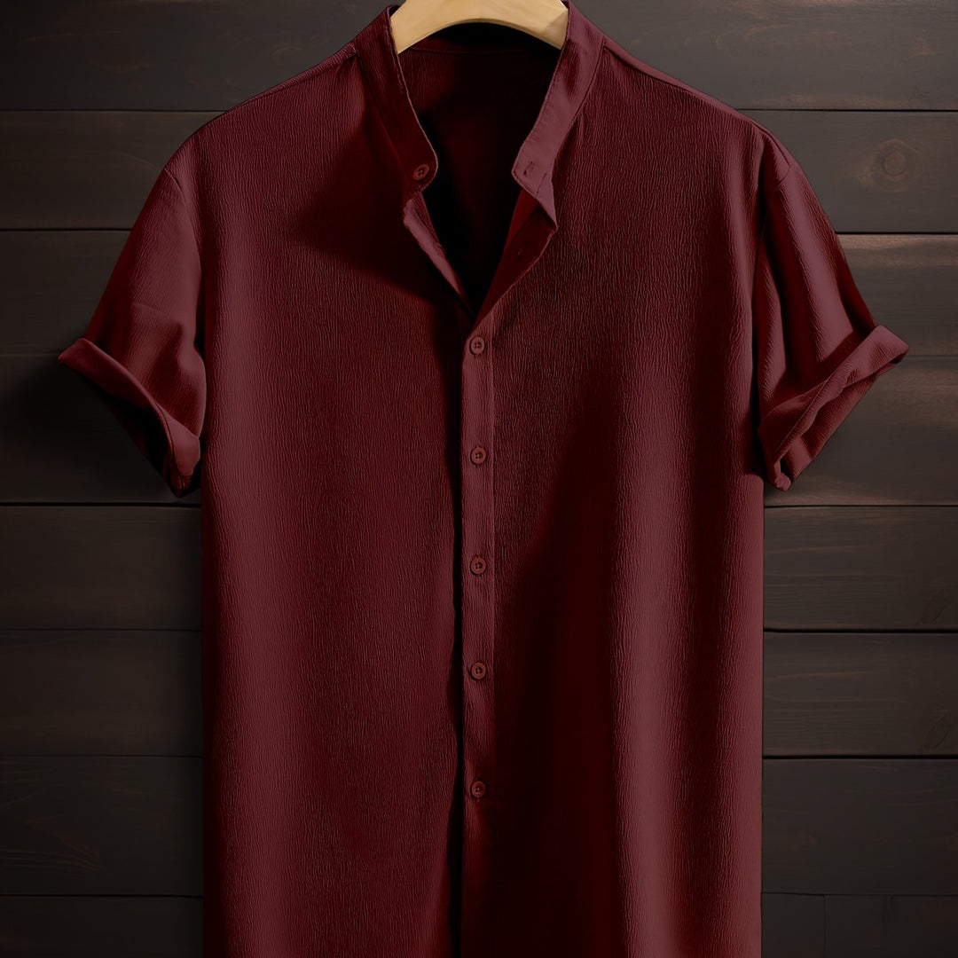 Heren Shirt | Straight | Knoopsluiting | Zomer