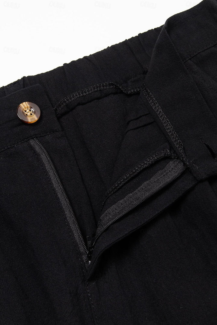 Heren Short | Elegant | Omgeslagen Zoom | Zomer