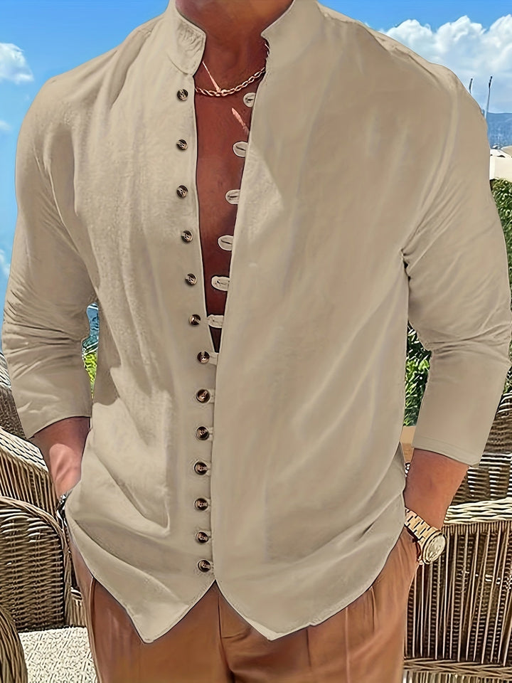 Heren Shirt | Elegant | Lange Mouw | Zomer