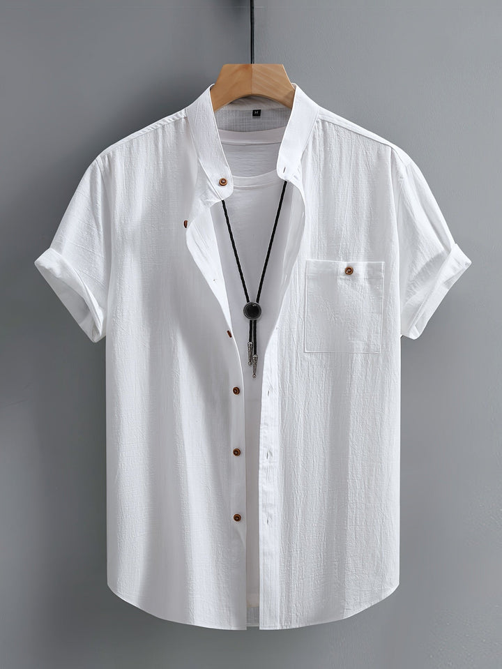 Heren Shirt | Straight | Korte Mouw | Zomer
