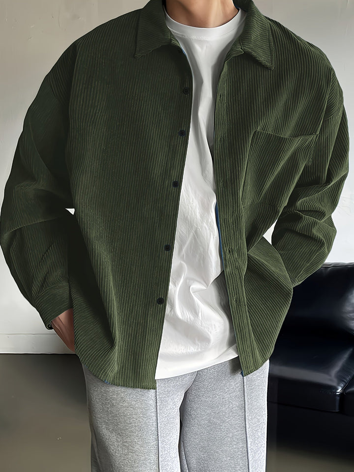 Heren Shirt | Oversized | Lange Mouw | Zomer
