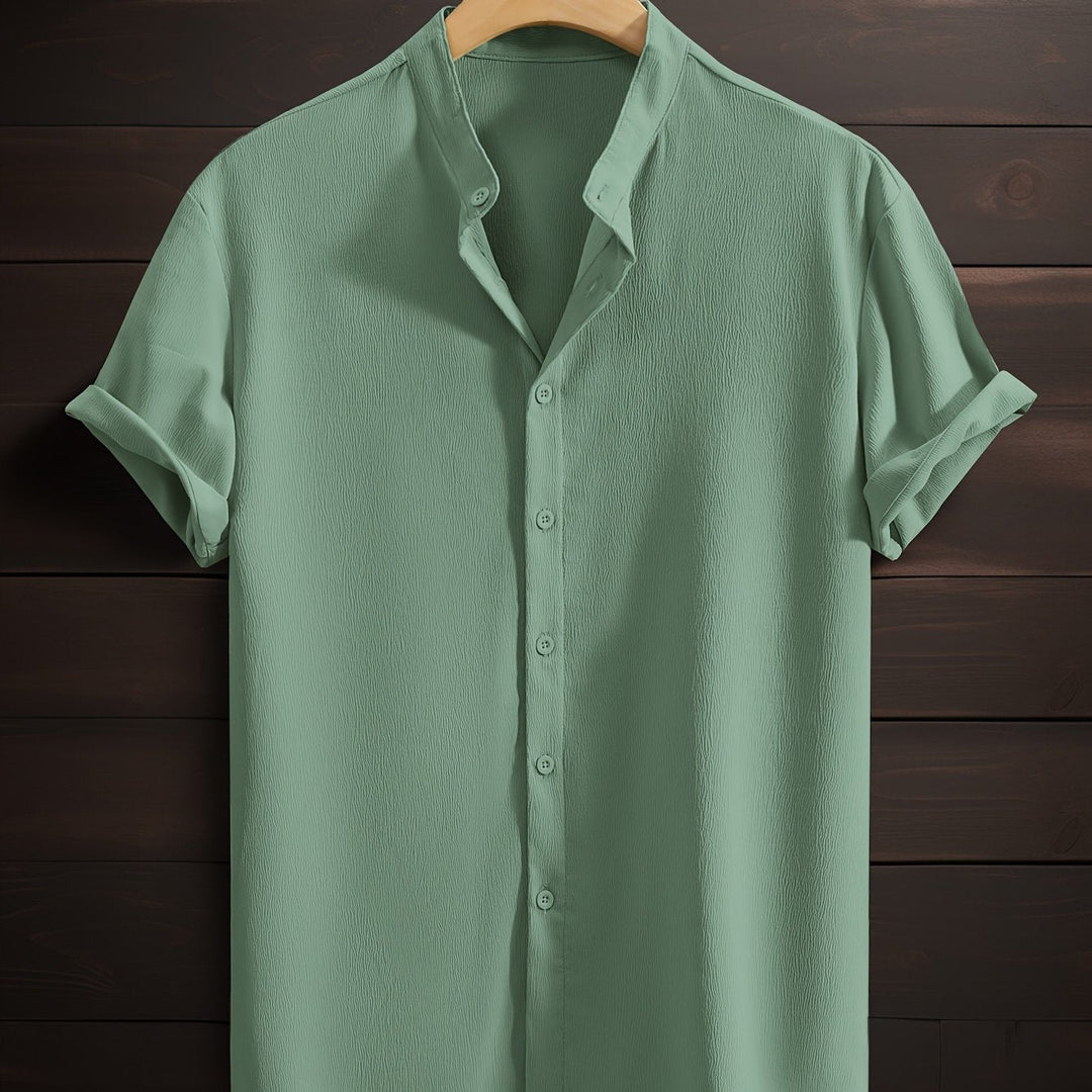 Heren Shirt | Straight | Knoopsluiting | Zomer