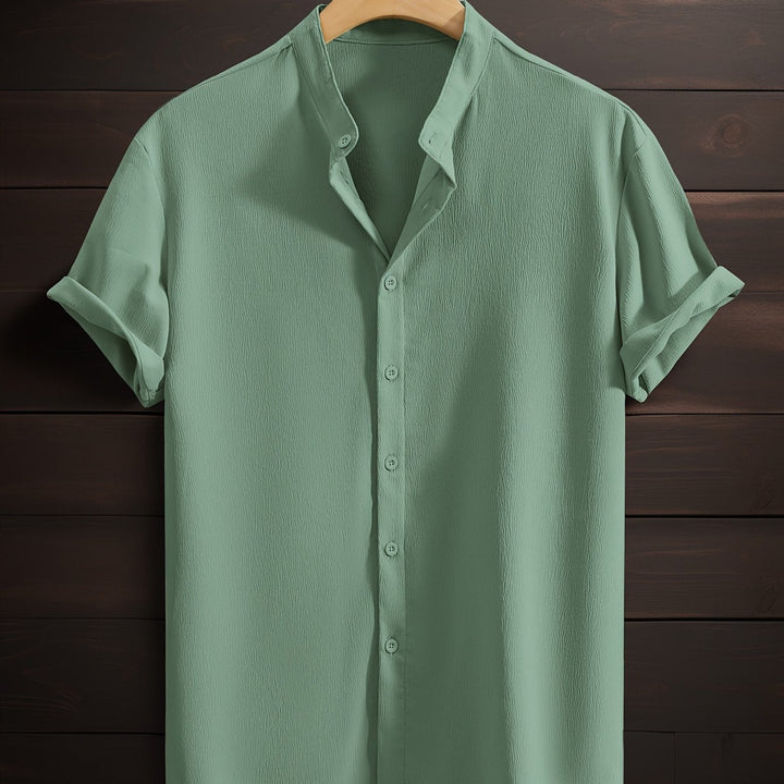 Heren Shirt | Straight | Knoopsluiting | Zomer