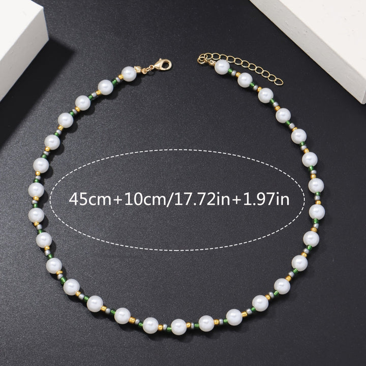 Heren Ketting | Avant-Garde Kunstparels | Stijlvol & Uniek Design | Imitatieparel
