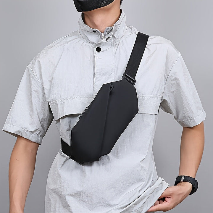 Heren Schoudertas | Outdoor Borsttas & Zakelijke Slingbag | Casual & Functioneel | PU Leer