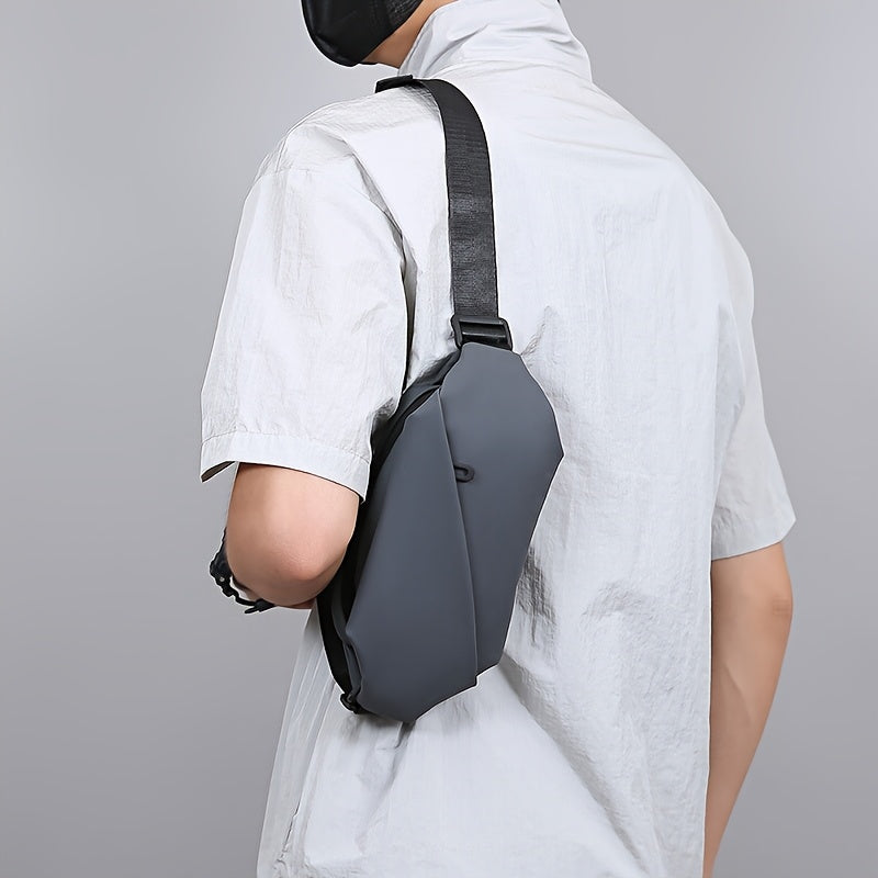 Heren Schoudertas | Outdoor Borsttas & Zakelijke Slingbag | Casual & Functioneel | PU Leer