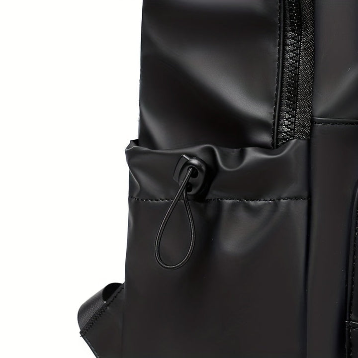 Heren Rugzak | 14-Inch Laptop & Softshell Design | Casual & TSA-Compliant | PU & Polyester