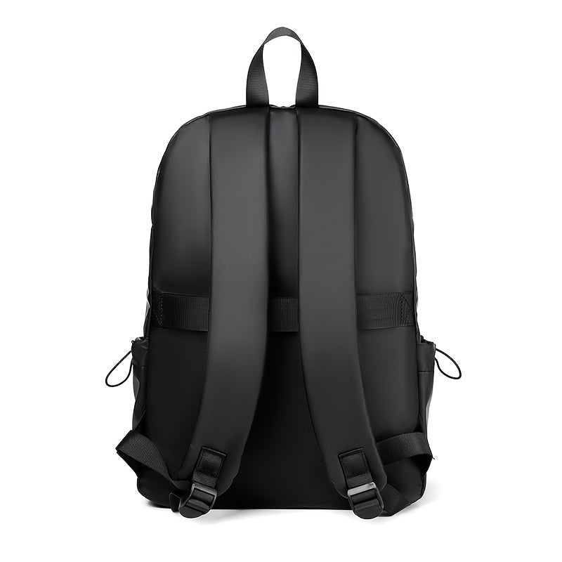 Heren Rugzak | 14-Inch Laptop & Softshell Design | Casual & TSA-Compliant | PU & Polyester