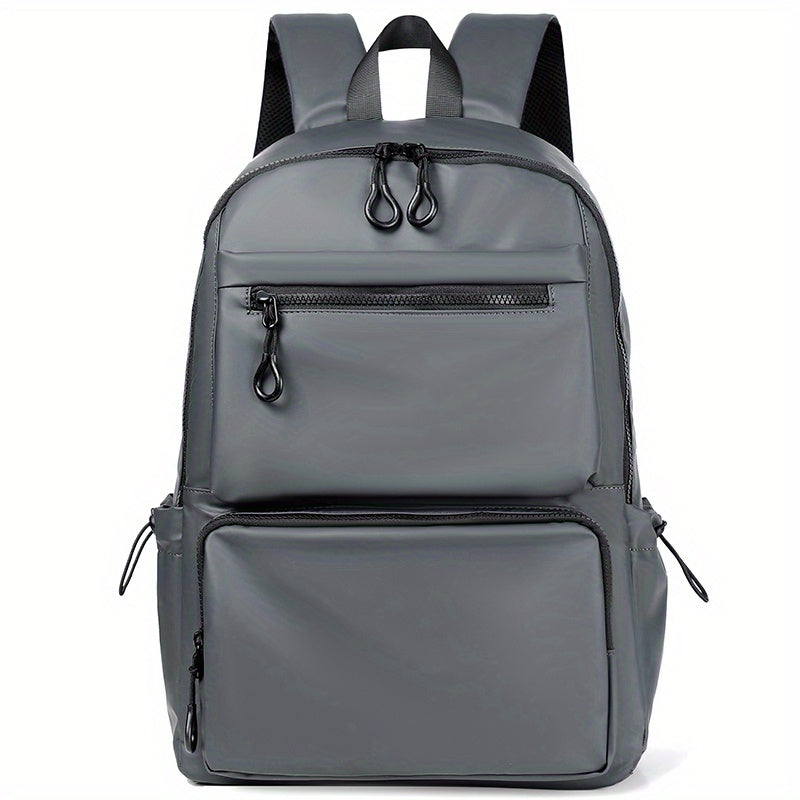 Heren Rugzak | 14-Inch Laptop & Softshell Design | Casual & TSA-Compliant | PU & Polyester