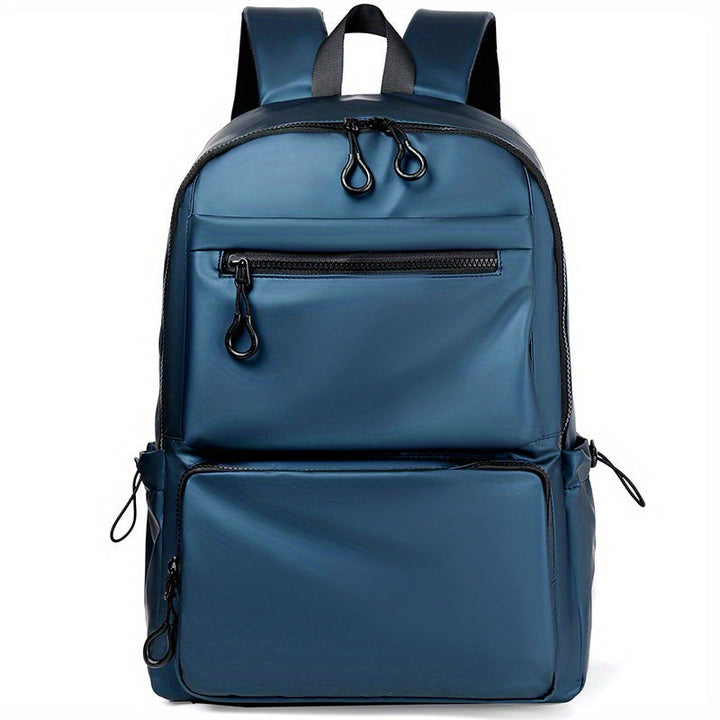 Heren Rugzak | 14-Inch Laptop & Softshell Design | Casual & TSA-Compliant | PU & Polyester