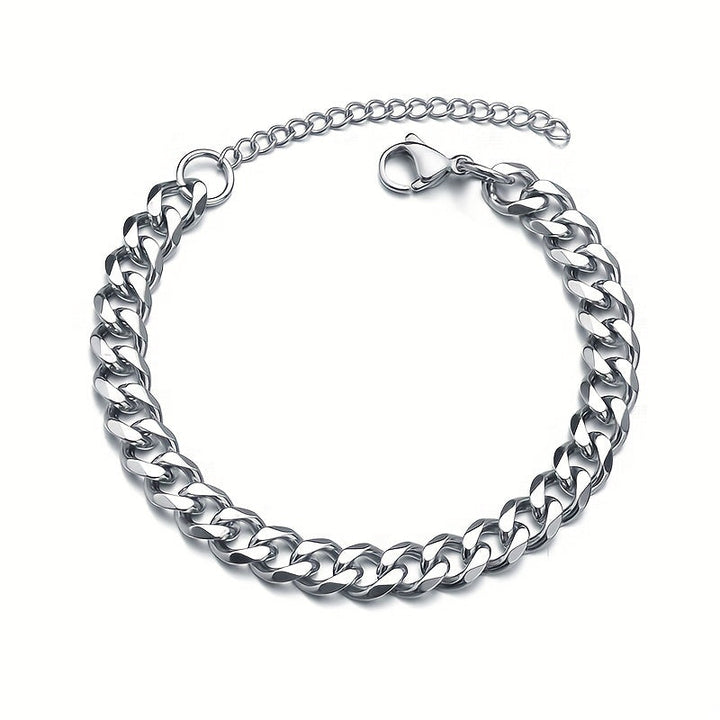 Heren Armband | Cubaanse Schakel | Verguld Roestvrij Staal | Hip Hop Stijl