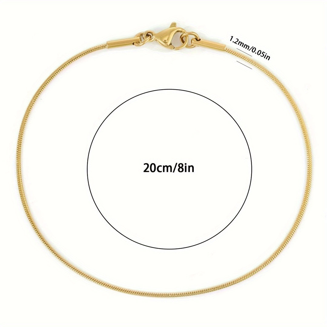 Heren Armband | Ketting Design | Roestvrij Staal | Minimalistisch & Hip Hop Stijl
