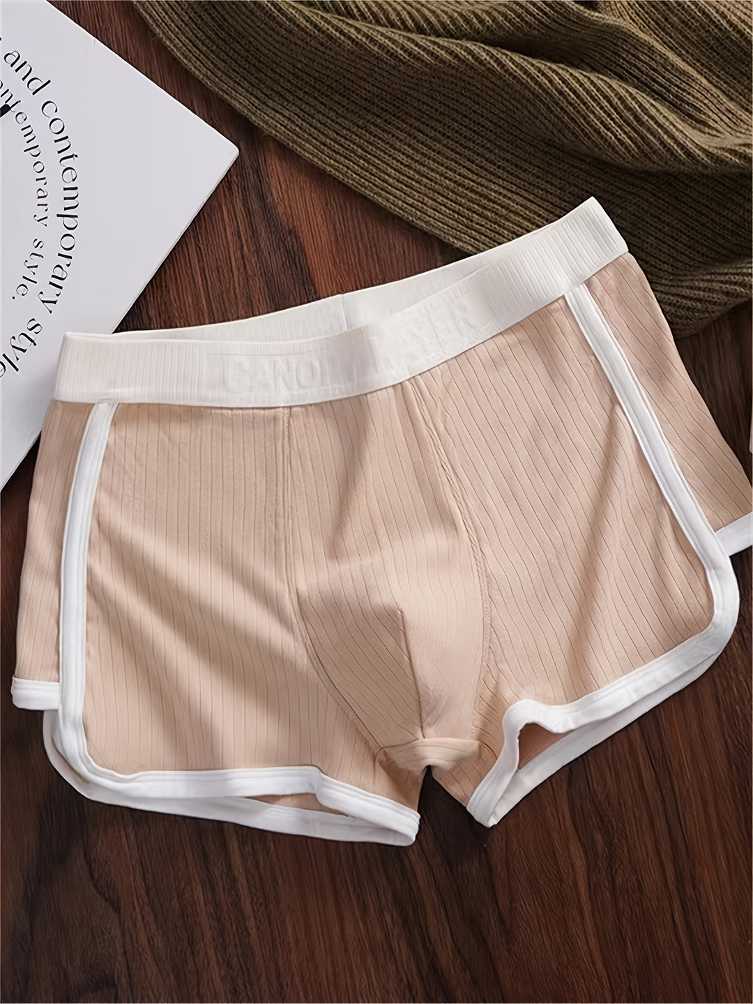 Heren Boxershorts | Set van 3 | Ademend & Sneldrogend | Polyester met Stretch | Effen Kleur