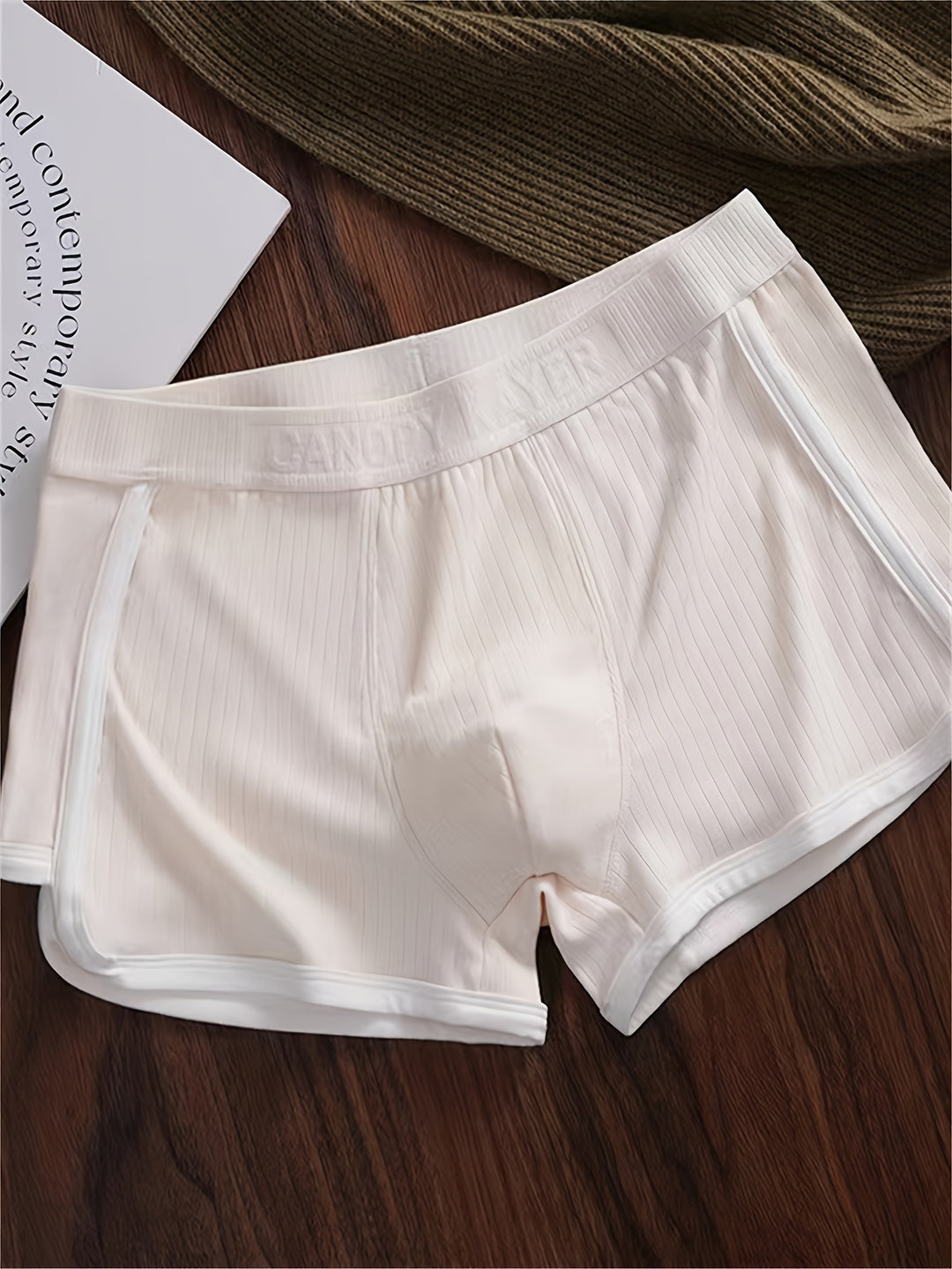 Heren Boxershorts | Set van 3 | Ademend & Sneldrogend | Polyester met Stretch | Effen Kleur