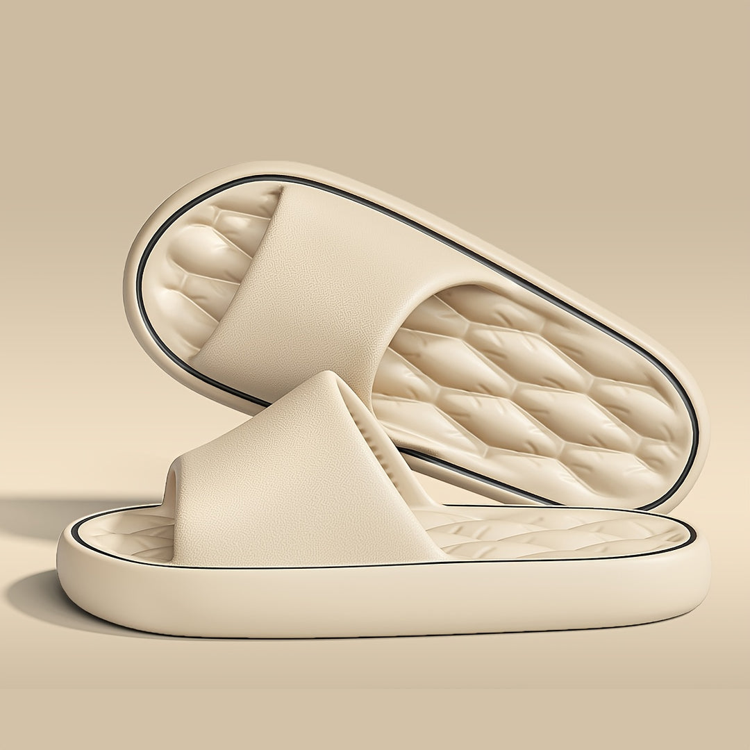 Heren Slippers | EVA Slip-On met Antislip Zool | Gestreept & All-Season