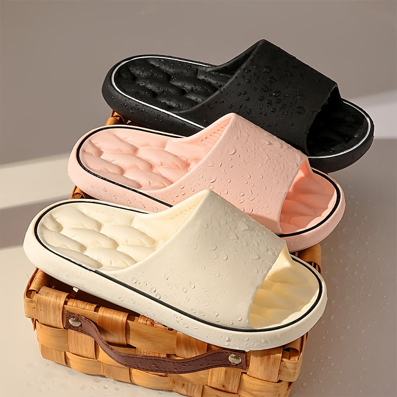 Heren Slippers | EVA Slip-On met Antislip Zool | Gestreept & All-Season