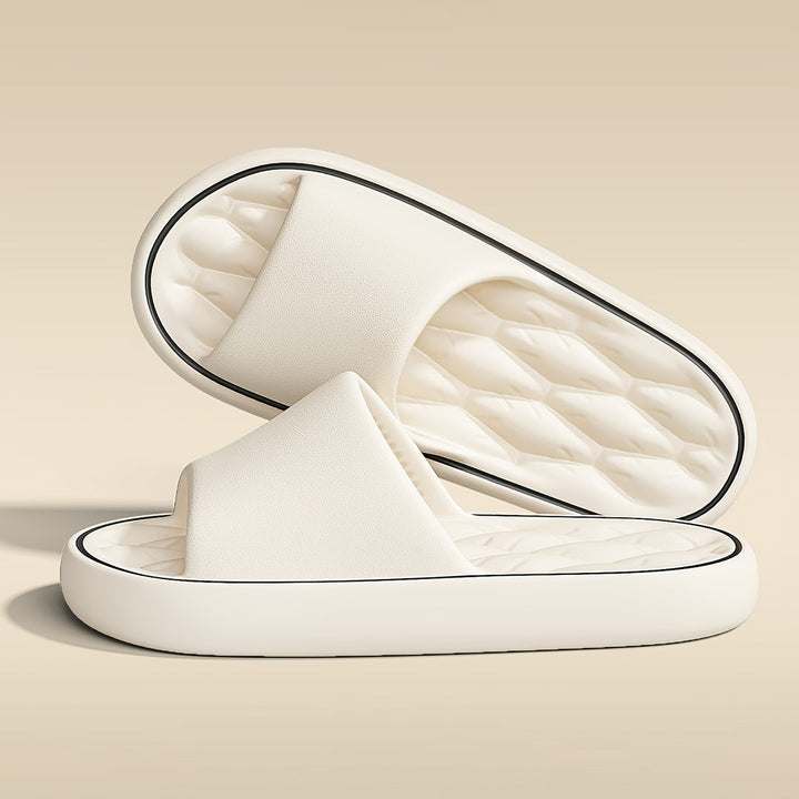 Heren Slippers | EVA Slip-On met Antislip Zool | Gestreept & All-Season