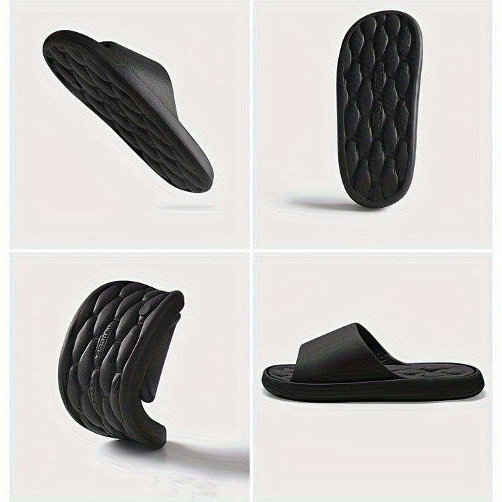Heren Pantoffels | Open Teen & Ademend | Antislip EVA | Effen Kleur Slip-On voor Binnengebruik