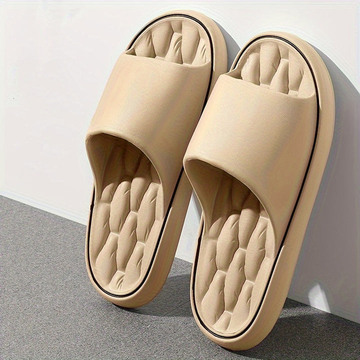 Heren Pantoffels | Open Teen & Ademend | Antislip EVA | Effen Kleur Slip-On voor Binnengebruik