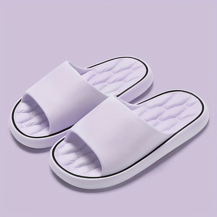 Heren Pantoffels | Open Teen & Ademend | Antislip EVA | Effen Kleur Slip-On voor Binnengebruik