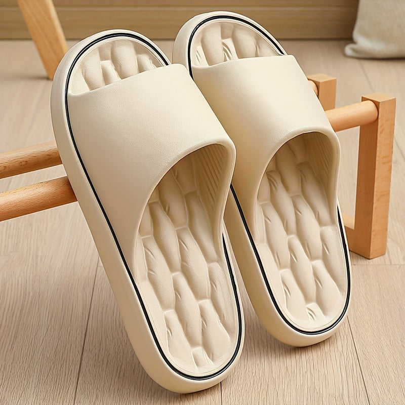 Heren Pantoffels | Open Teen & Ademend | Antislip EVA | Effen Kleur Slip-On voor Binnengebruik