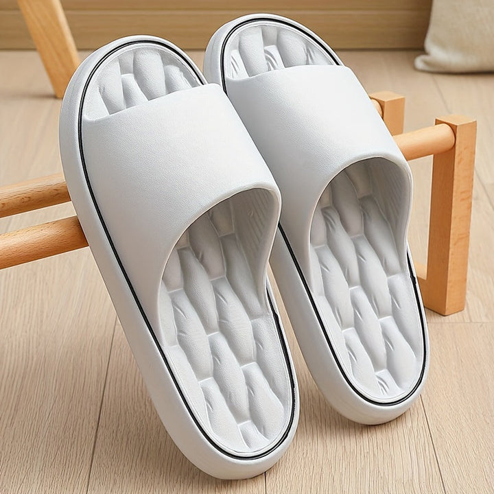 Heren Pantoffels | Open Teen & Ademend | Antislip EVA | Effen Kleur Slip-On voor Binnengebruik