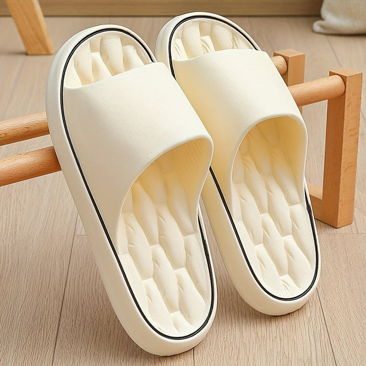 Heren Pantoffels | Open Teen & Ademend | Antislip EVA | Effen Kleur Slip-On voor Binnengebruik
