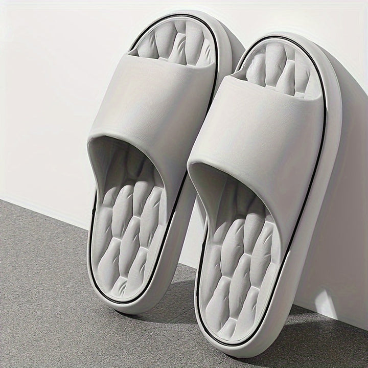 Heren Pantoffels | Open Teen & Ademend | Antislip EVA | Effen Kleur Slip-On voor Binnengebruik