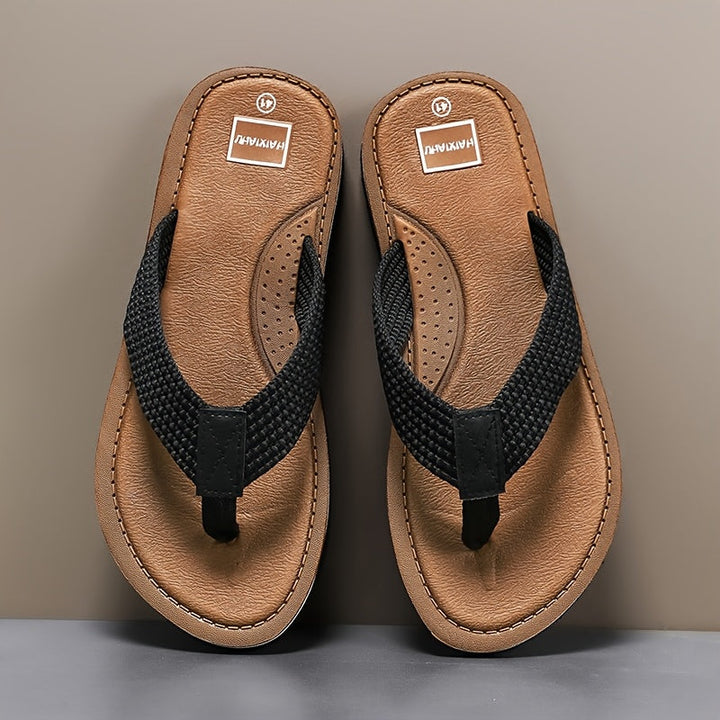 Heren Sandalen | Slip-On Streetstyle | Ademend Stof & EVA Zool | Effen Kleur Wandelschoen