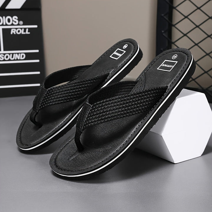 Heren Sandalen | Slip-On Streetstyle | Ademend Stof & EVA Zool | Effen Kleur Wandelschoen