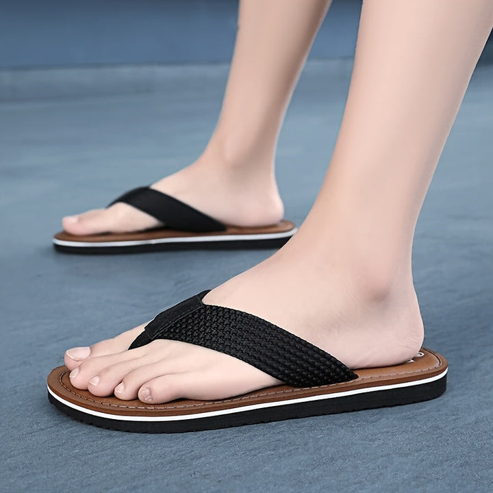 Heren Sandalen | Slip-On Streetstyle | Ademend Stof & EVA Zool | Effen Kleur Wandelschoen
