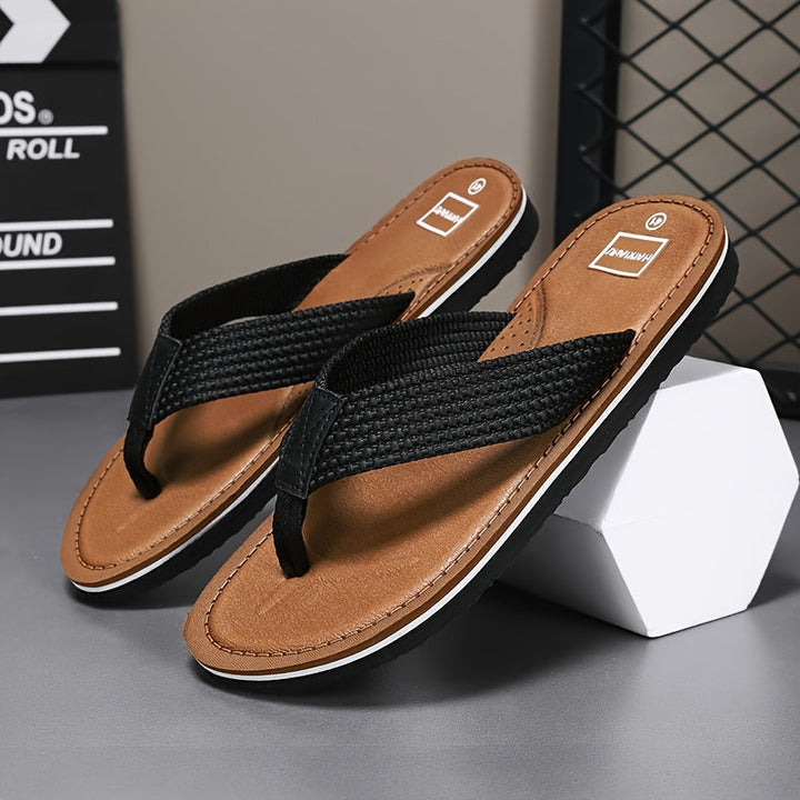 Heren Sandalen | Slip-On Streetstyle | Ademend Stof & EVA Zool | Effen Kleur Wandelschoen